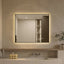 30" x 36" LED Bathroom Mirror with Anti-Fog, Dimmable Light & 3 Color Temperatures