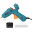 Dual-Temperature Hot Glue Gun with 30 Glue Sticks & Storage Bag