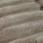 Camel Plush Corduroy Ottoman – No Assembly Required