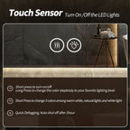 30" x 36" LED Bathroom Mirror with Anti-Fog, Dimmable Light & 3 Color Temperatures