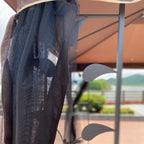 13 ft x 10 ft Outdoor Gazebo with Double Roof & Mosquito Net - product detail image 5