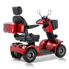 Red Heavy-Duty Mobility Scooter for Seniors – ABS+PC Frame - product detail image 8