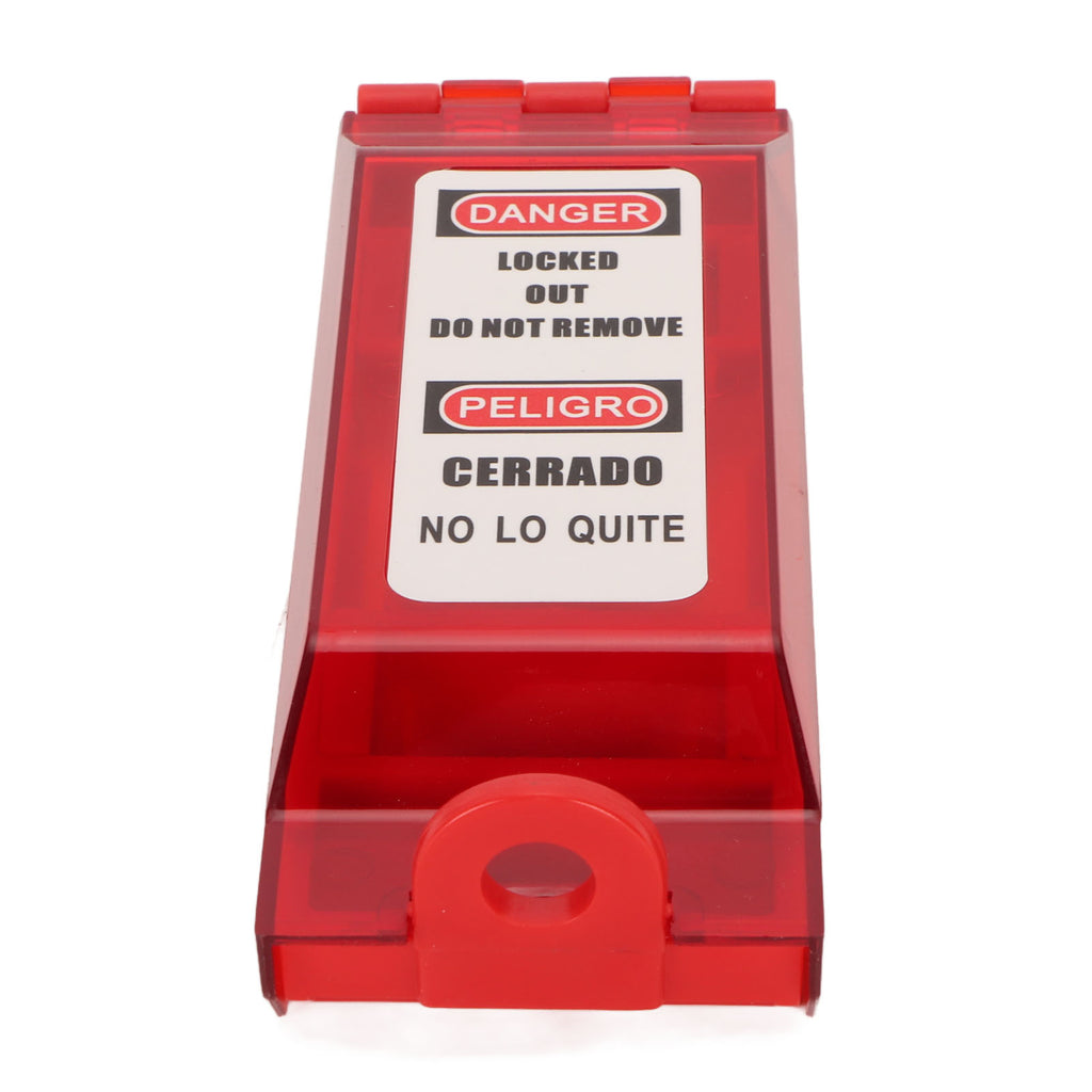 Red Wall Switch Flip Cover – Flame Retardant Electrical Lockout Cover for US Toggle Switches - product detail image 5
