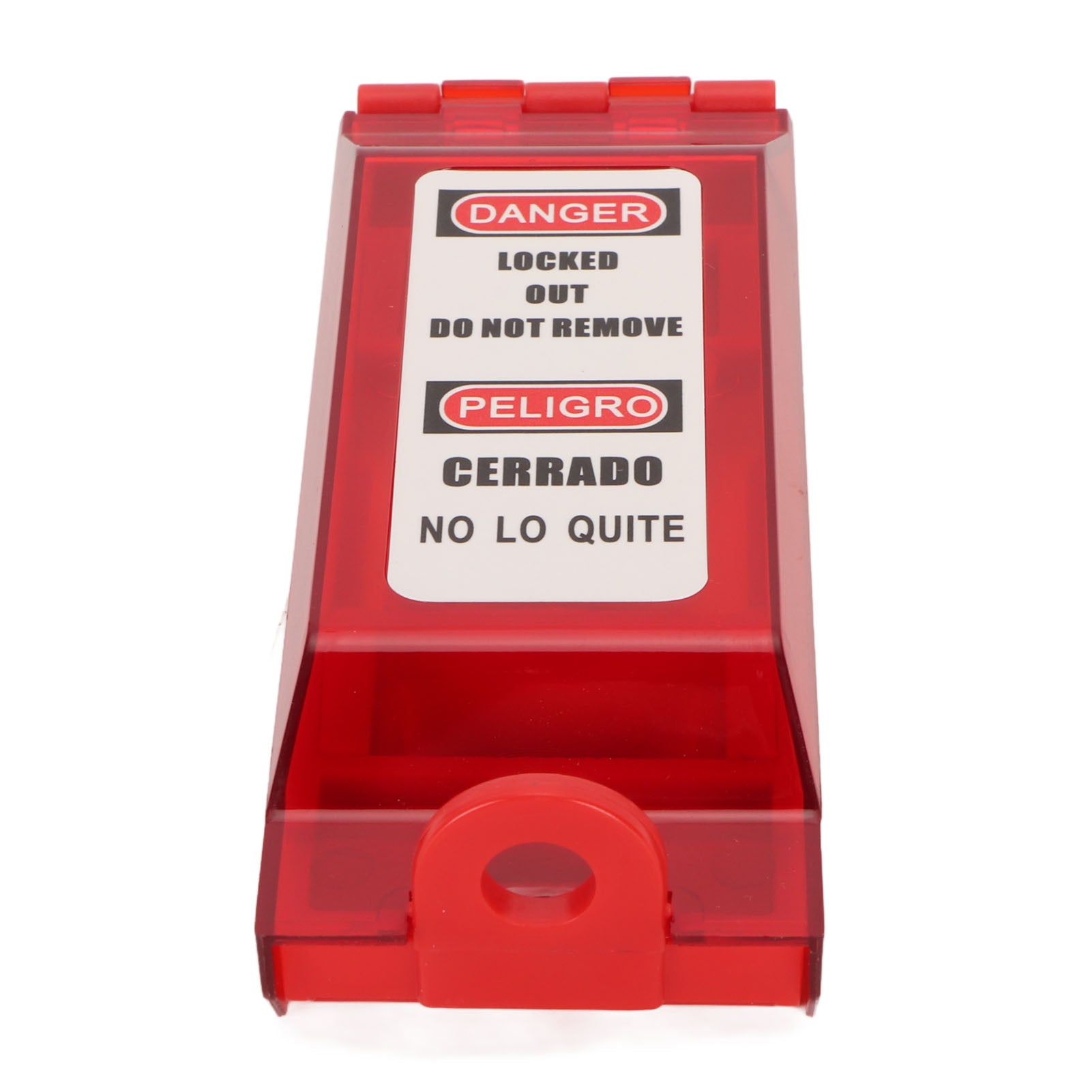 Red Wall Switch Flip Cover – Flame Retardant Electrical Lockout Cover for US Toggle Switches - product detail image 5