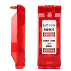 Red Wall Switch Flip Cover – Flame Retardant Electrical Lockout Cover for US Toggle Switches - product detail image 8