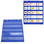 5-Row Magnetic Transparent Pocket Chart for Classroom or Homeschool Use - product detail image 10