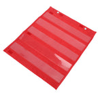 Magnetic 5-Row Transparent Pocket Chart for Classroom or Homeschool Use - product detail image 5