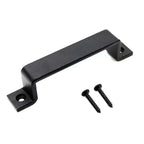 6.6 ft Heavy-Duty Sliding Barn Door Hardware Kit – Black Steel, 220 lb Capacity - product detail image 8
