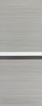 36" x 84" Melamine Sliding Barn Door Kit with Track, Floor Guide & Handle - product detail image 10
