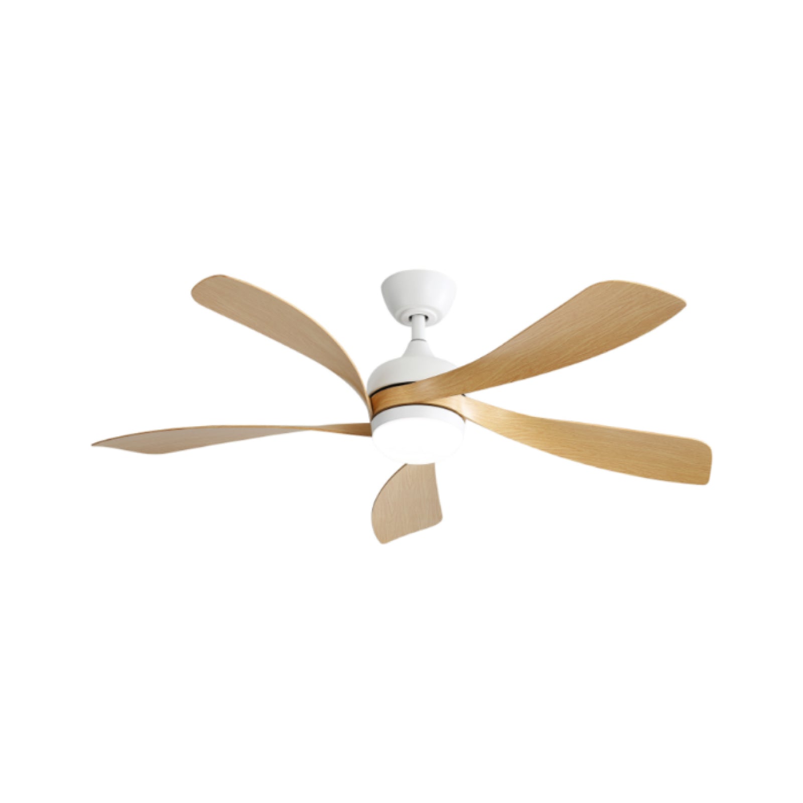 52 Inch Modern Ceiling Fan with Dimmable 3-CCT LED Light, Reversible DC Motor & Remote Secondary image