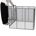 172-Gallon Outdoor Compost Bin – Rust-Proof Metal Wire Mesh Composter for Yard & Kitchen Waste
