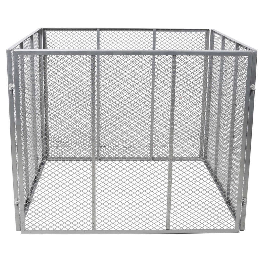 172-Gallon Outdoor Compost Bin – Rust-Proof Metal Wire Mesh Composter for Yard & Kitchen Waste