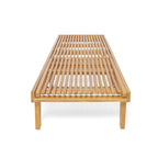 Nadine Wooden Chaise Lounge Chair – Adjustable Outdoor Patio Lounger