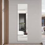 59 in x 16 in Full Length Wall Mirror – 5mm Copper-Free Silver Glass, Shatter-Resistant Backing