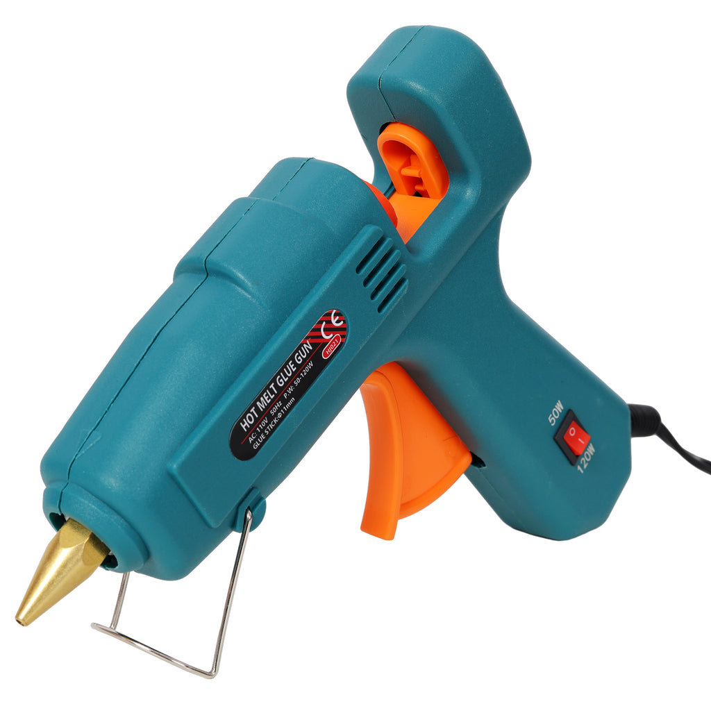 Dual-Temperature Hot Glue Gun with 30 Glue Sticks & Storage Bag