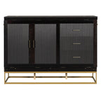 Queen Murphy Bed Cabinet with Espresso Finish, Free-Standing Fold-Out Design