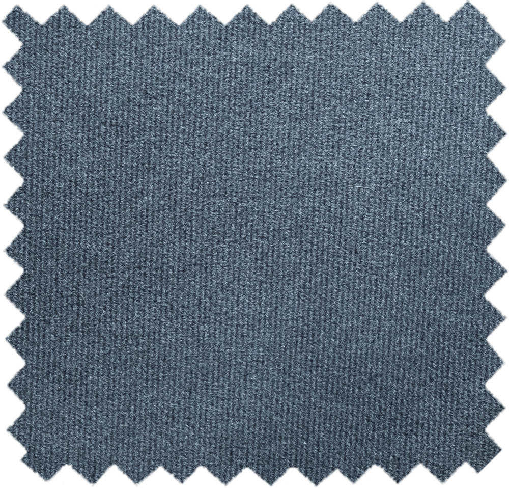 Irlanda 2-Seat Sofa – Made in USA, Teal Polyester Upholstery, Rolled Arms - product detail image 9
