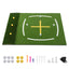 5'x4' Indoor/Outdoor Golf Hitting Mat with Cross Stance Guide & 7 Tee Positions