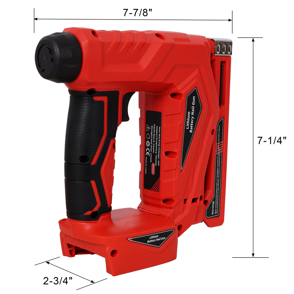 Cordless 2-in-1 Brad Nailer & Narrow Crown Stapler – Milwaukee 20V MAX Compatible
