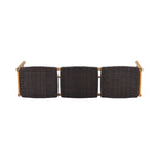 Cambria 3-Seater Outdoor Bench in Teak Acacia Wood - product detail image 7