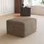 Camel Plush Corduroy Ottoman – No Assembly Required