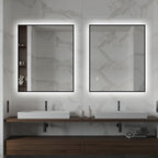 30" x 36" LED Bathroom Mirror with Anti-Fog, Dimmable Light & 3 Color Temperatures