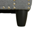 L-Shaped Sectional Sofa with Cup Holders – Dark Gray - product detail image 9