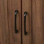 71" Farmhouse Pantry Cabinet with 3 Pull-Out Organizers, 4 Doors & 2 Drawers - product detail image 6