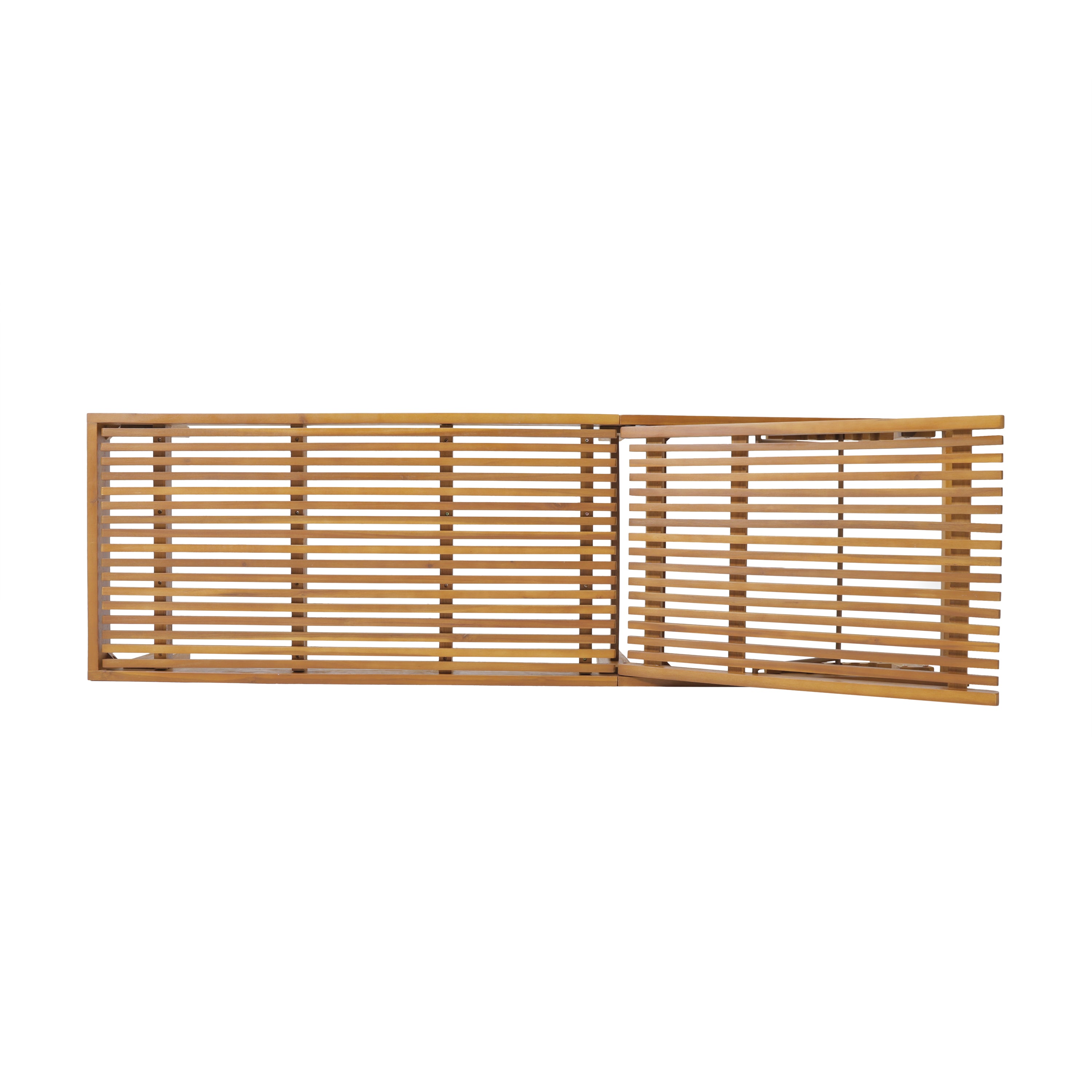Nadine Wooden Chaise Lounge Chair – Adjustable Outdoor Patio Lounger