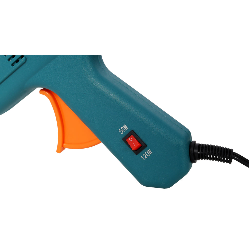 Dual-Temperature Hot Glue Gun with 30 Glue Sticks & Storage Bag