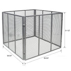 172-Gallon Outdoor Compost Bin – Rust-Proof Metal Wire Mesh Composter for Yard & Kitchen Waste